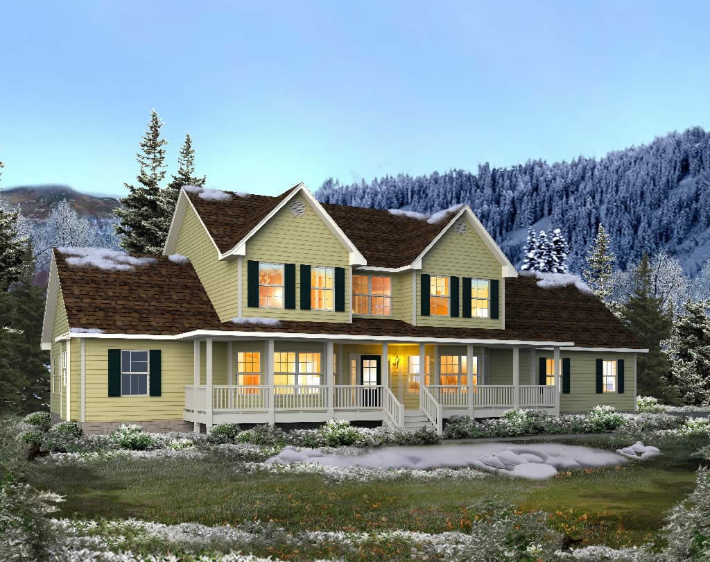 Photo example of Trinity's Birmingham Custom Home Plan