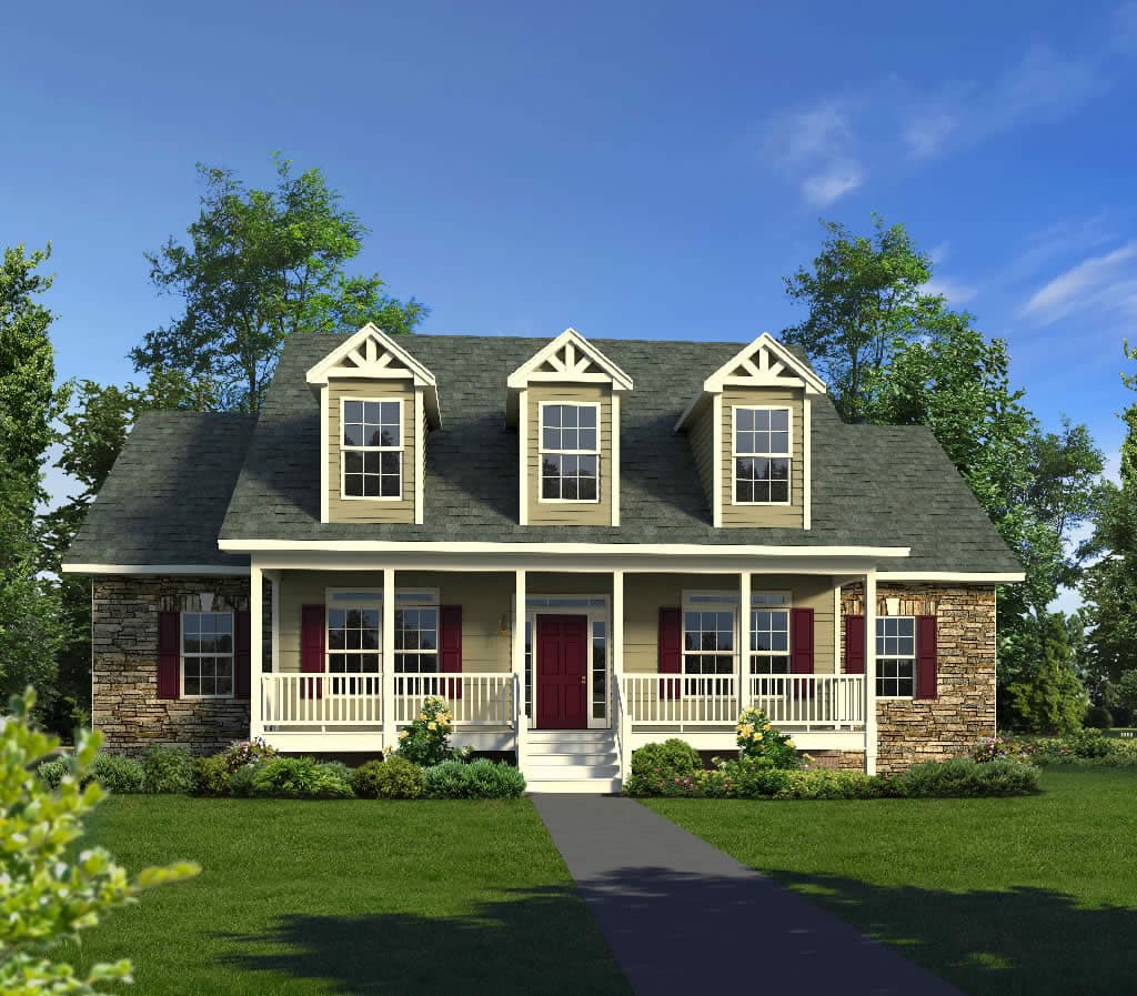 Example of Trinity's Augusta Custom Home Plan