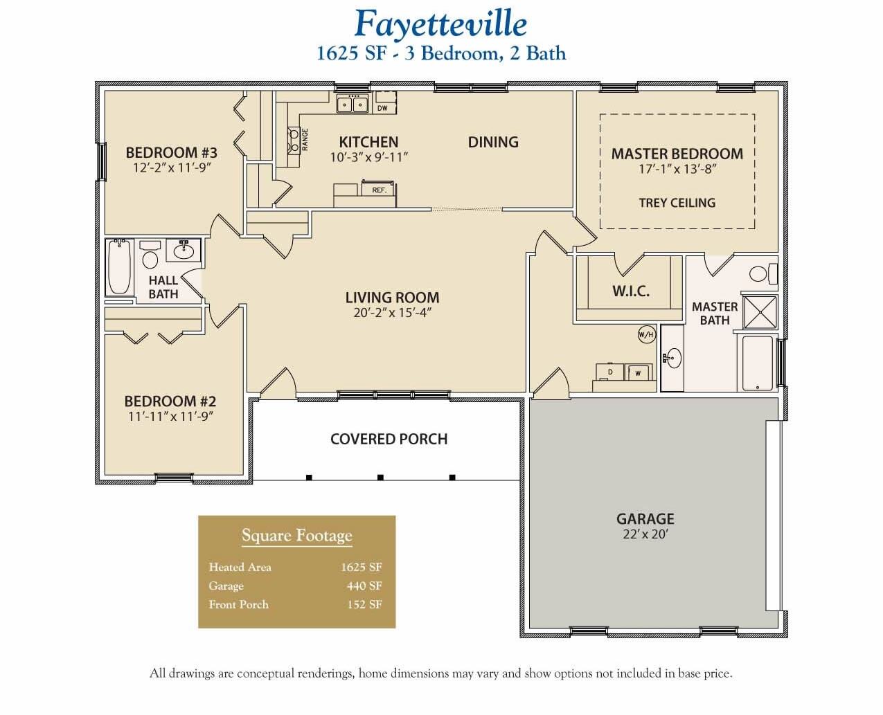 fayetteville home floor plan