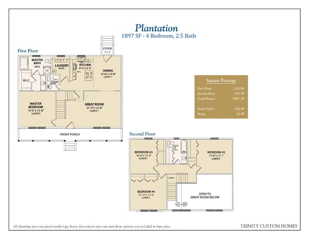 Plantation Floor Plan