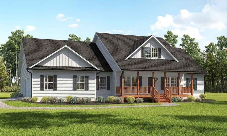 Photo Render of Parkview II Custom Home Plan