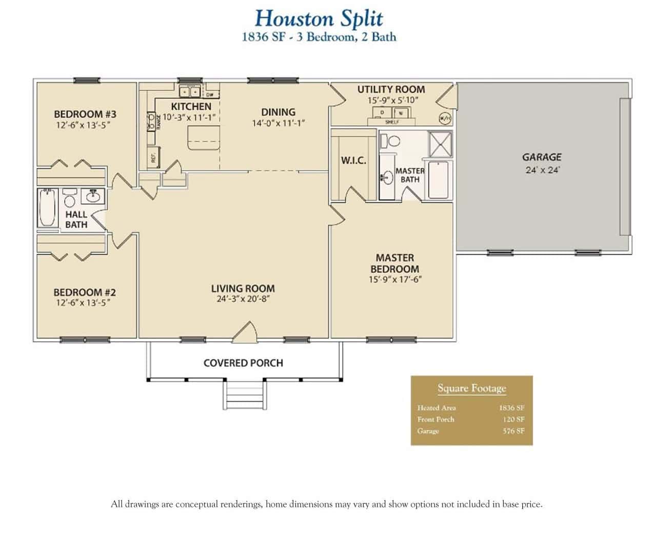 floor plans for Houston ranch custom home