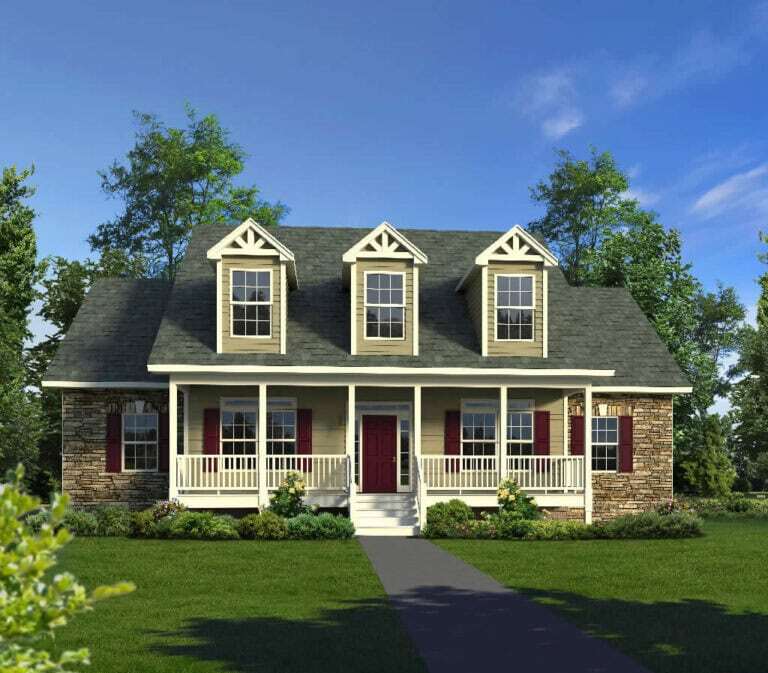 Example of Trinity's Augusta Custom Home Plan